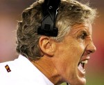 17. THE MOST HATED MAN IN MONTLAKE WAS HIRED TO COACH THE SEAHAWKS  While there may not be a ton of crossover between them (one sailgates, the other tailgates), Husky fans and Seahawks fans typically root for each others' teams. But with one hireaE”that of former Southern Cal head coach Pete CarrollaE”the Seahawks threaten to sink that communal feeling quicker than a ripped raft goes down in the Montlake Cut. True, the Huskies are currently coached by a former USC assistant, Steve Sarkisian, but he was far from the face of the Trojans. No, that distinction belonged to Carroll, whose smug mug never stopped boasting, bitching, and rubbing his opponents' noses in his team's unprecedented run of success. If the average Husky fan were to bump into Carroll on the street, he wouldn't hesitate to feed him a knuckle sandwichaE”and that'd probably just scratch the surface of the contempt Dawg fans hold for the fast-talking Carroll, who was hardly stellar in two prior stints as an NFL coach. And now he's the head coach of the Seahawks. The Carroll hire sucks on so many levels that there's not a pile driver powerful enough to get to the bottom of it.