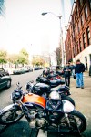 A bevy of bikers meet up for "Meant to Offend #18", a