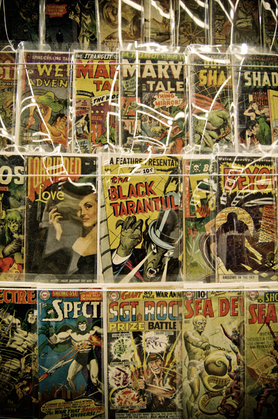 Rack 'em up - quite a display.