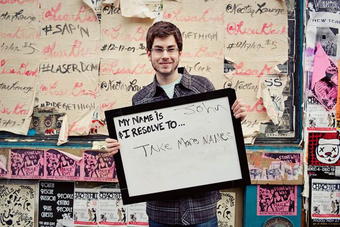 Jenny Jimenez and her whiteboard were out on the streets this week