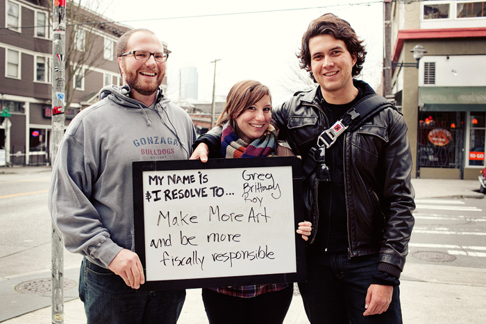 Jenny Jimenez and her whiteboard were out on the streets this week
