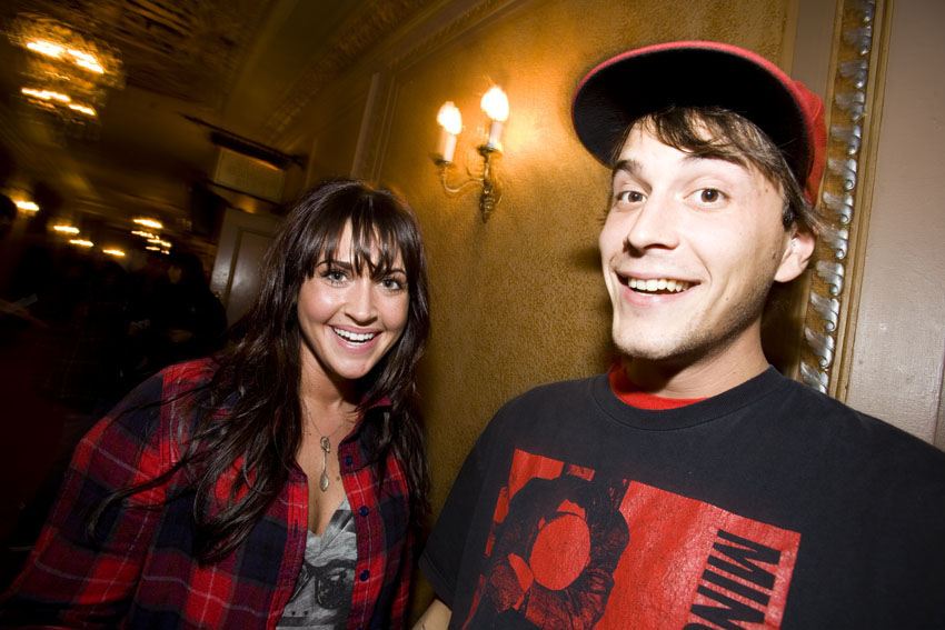 Katie Haynes and Gabriel Wisswaesser.