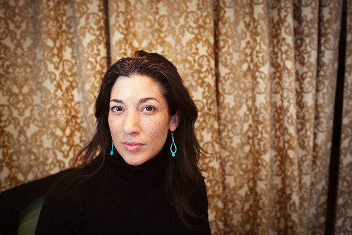 Natalie sells high end designer pieces on consignment. The weekends bring in the brunch crowd.