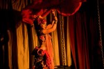 The belly dance stylings of Fuchsia Foxxx.