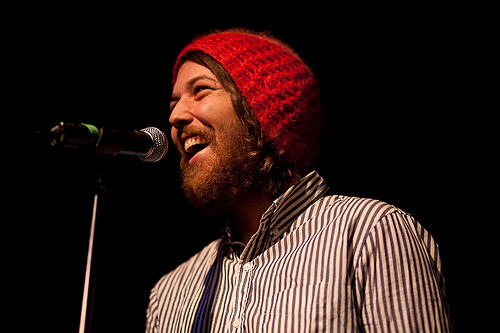 Robin Pecknold, of Fleet Foxes.