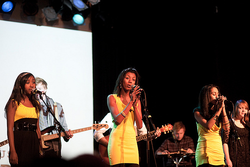 Participants of More Music at the Moore.