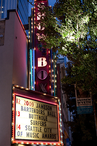 The City of Seattle rolled out the red carpet at The Showbox