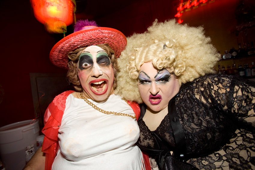 Jackie Hell and Lady Bear