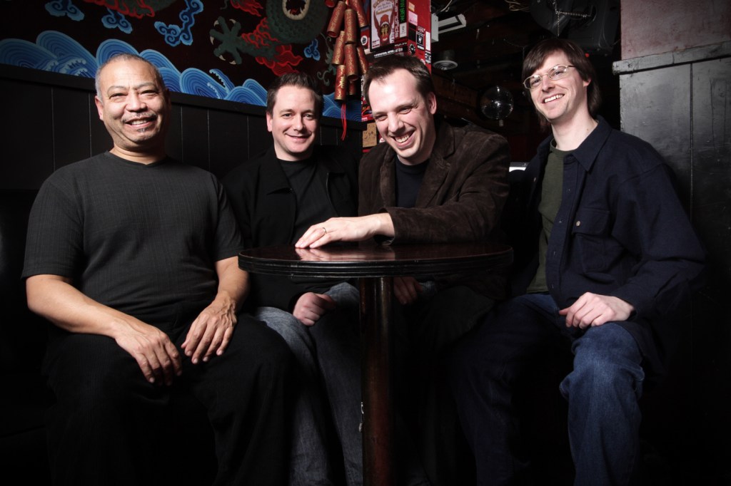 Matt Jorgensen + 451  Matt Jorgensen + 451--One of the city's most reliably exciting jazz quintets, this band explores the outer reaches of the electro-acoustic landscape with dual saxes, the deft Ryan Burns on Fender Rhodes, and bass anchor man Phil Sparks. Drummer and leader Matt Jorgensen creatively powers the unit. Volterra, 7 p.m. Note by MARK D. FEFER