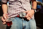 Trevor goes square dancing once or twice a week and has the belt buckle to prove it.