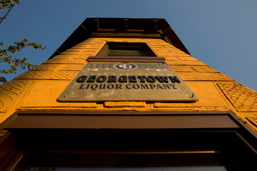 Our first stop was Georgetown Liquor Company.