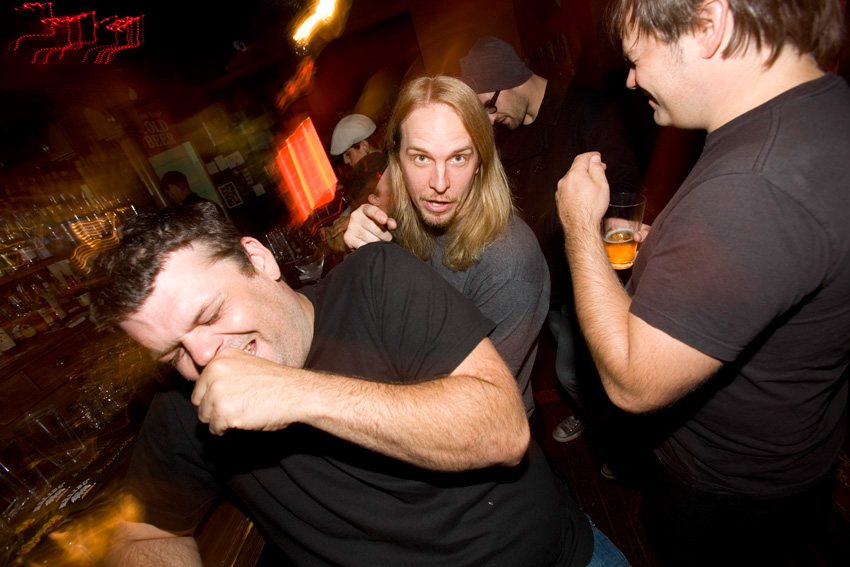 Photographer Justin Dylan Renney spent an evening, this weekend, with local band