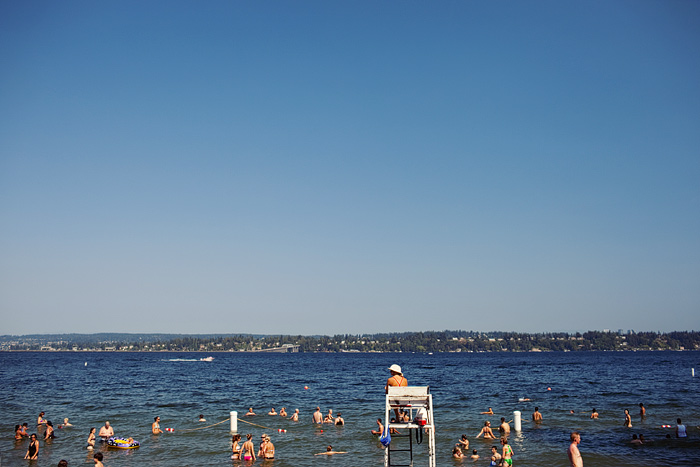 The view from the hill.