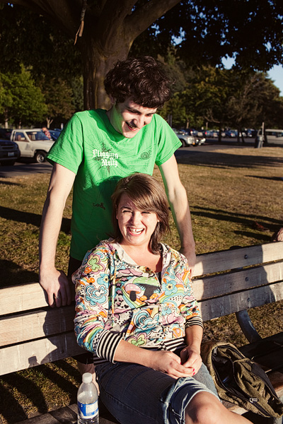 Candiece and her boyfriend Jordan have been together for a year and seven months, originally meeting while working the same shift at a Totem Lake QFC.A  Their secret? Deodorant.