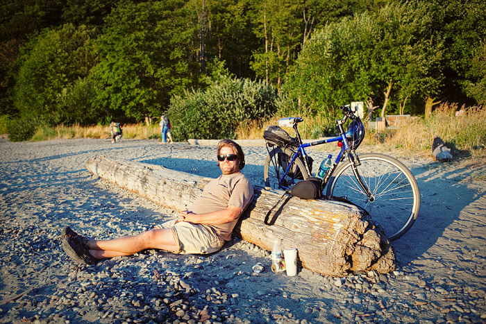 Bill usually doesn't have enough patience to sit through an entire sunset. Today might be different.