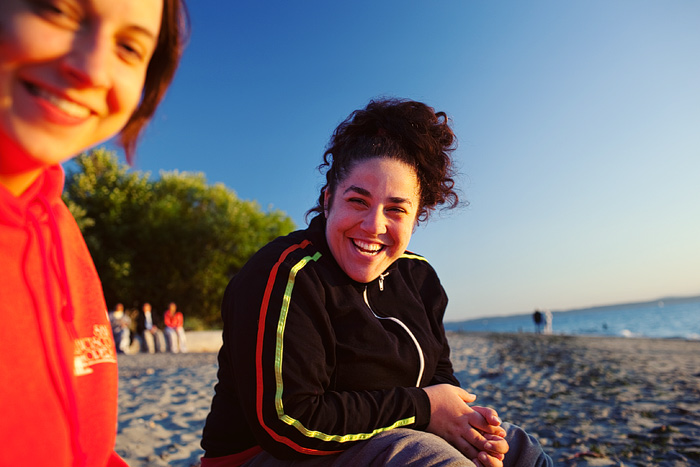 Mary Lee & Amanda are breakdancers in the Fraggle Rock Crew.