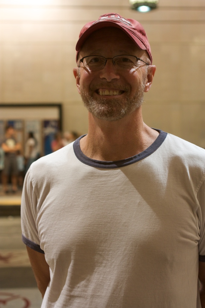 Bill Elmelund enjoyed the ride, saying the train is quick and efficient, though figuring out how and where to pay is difficult.