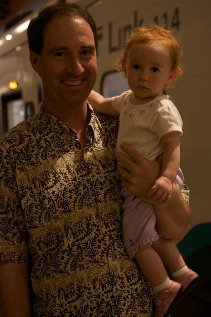 Clint's experience of the train was pretty good, though he agreed with many others that there are kinks to work out. Abigail seemed nonchalant.