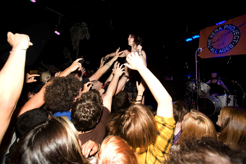 Schoolyard Heroes, The Whoremoans, and The Pharmacy played The Vera Project on