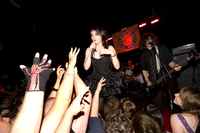 Schoolyard Heroes, The Whoremoans, and The Pharmacy played The Vera Project on