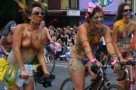 The annual Fremont Solstice Parade -- equipped with plenty of painted and