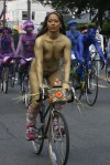 The annual Fremont Solstice Parade -- equipped with plenty of painted and