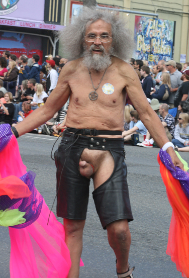 The annual Fremont Solstice Parade -- equipped with plenty of painted and
