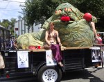 The annual Fremont Solstice Parade -- equipped with plenty of painted and
