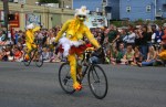The annual Fremont Solstice Parade -- equipped with plenty of painted and