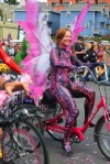 The annual Fremont Solstice Parade -- equipped with plenty of painted and