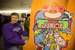 Local videogame hero Steve Wiebe. Steve holds the high score for Donkey Kong Junior and is star of the documentary, The King of Kong: A Fistful of Quarters.