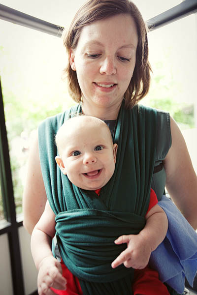 Future pinball wizard in the making, baby Silas.