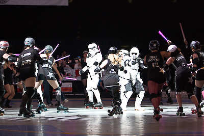 The force was with the Throttle Rockets