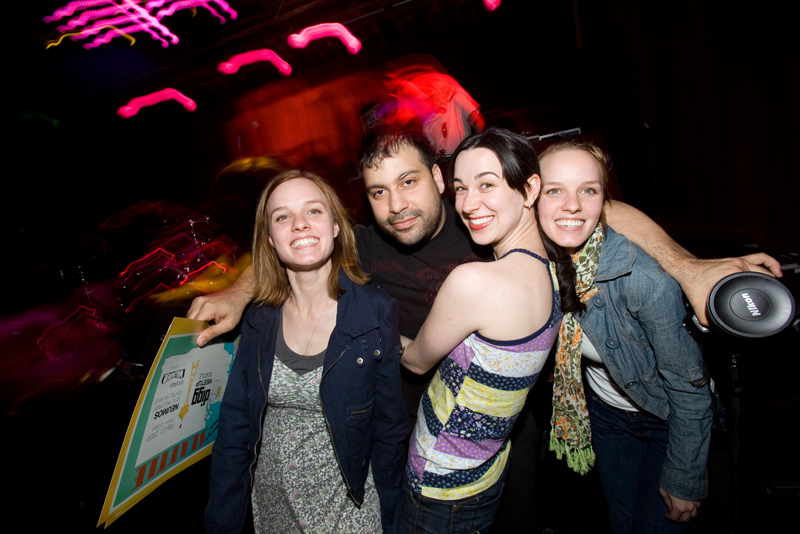 The Diggers meet face to face.