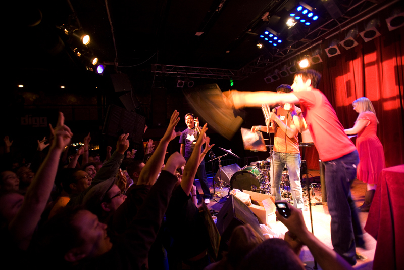 Especially when they passed out schwag.