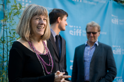 Mimi Kennedy, also starring in In The Loop with the guys.