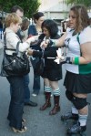 The Rat City Rollergirls were on hand regulating wristband distribution and entrance to the gala.