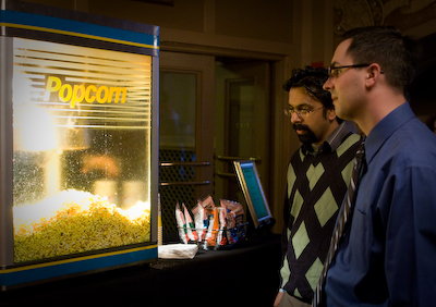 Just one more stop before the flick.