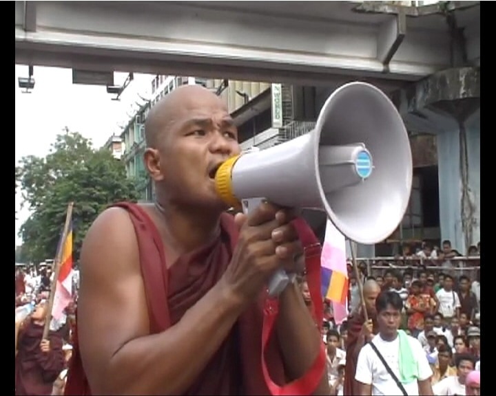 Burma VJ: Reporting From a Closed Country: How we view the relationship between traditional and new media should forever be changed by Danish filmmaker Anders Ostergaard's terrific documentary about a loosely organized network of scrappy underground videographers who risked their lives photographing the abortive 2007 uprising against Myanmar's military dictatorship. Spooked by memories of a similar rebellion in 1988, the government shut down the Internet and local media, and banned foreign journalists from covering the demonstrations, which were led by Buddhist monks and students with growing support from an emboldened public. Burma VJ takes us on a roller coaster of alternating hope and despair as the young guerrilla reporters, always on the lookout for ubiquitous informers, wade into the thick of the struggle with Handycams hidden in bags, then transmit the footage to a hidden colleague, who smuggles it out of the country via satellite. The raw, shocking images of courage and brutal backlash, here enhanced by added voiceover from two anguished young cameramen, were then broadcast, uncanned and unpolished, by the mainstream media. There was no happy ending, but if Burma VJ's account of the efficacy of dictatorship threatens to crush you, the sight of a sturdy young back disappearing into the mountains, returning from a Thailand hideout for another round of bearing witness, should make your heart burst. (NR) REVIEW BY ELLA TAYLOR Pacific Place: 9:30 p.m., Sat., May 23 (also 5 p.m. Sun., May 24).