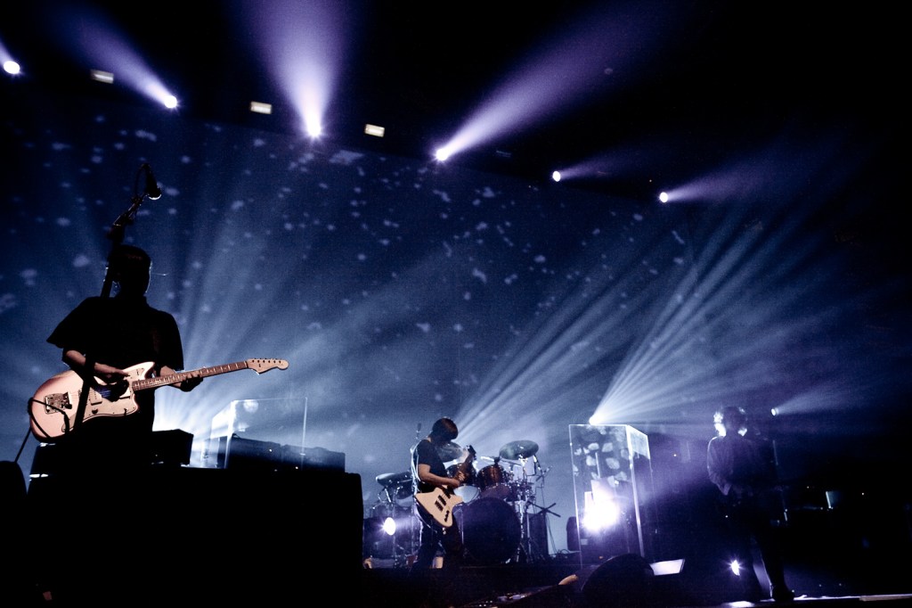 My Bloody Valentine played at The WaMu Theater on Monday, April 27,