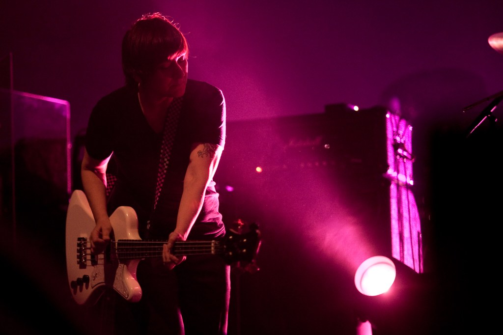 My Bloody Valentine played at The WaMu Theater on Monday, April 27,