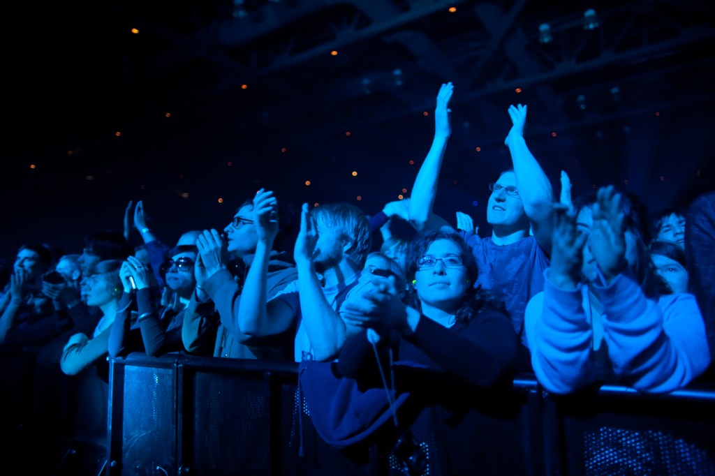 My Bloody Valentine played at The WaMu Theater on Monday, April 27,