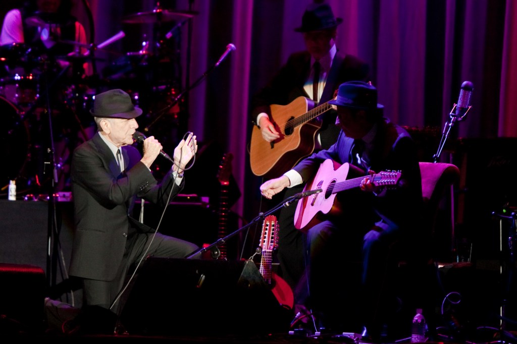 Leonard Cohen stopped by Seattle's WaMu Theater on Thursday, April 23 during