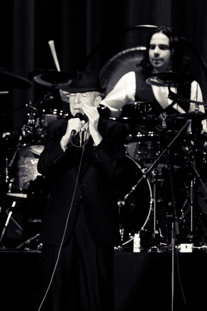 Leonard Cohen stopped by Seattle's WaMu Theater on Thursday, April 23 during