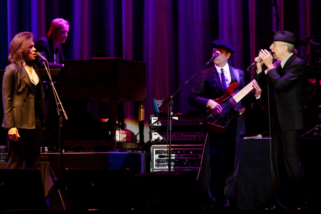 Leonard Cohen stopped by Seattle's WaMu Theater on Thursday, April 23 during