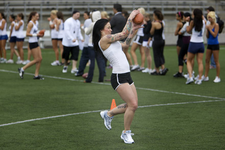 Now if someone could just teach them how to catch the ball!