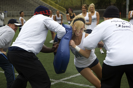 Now if someone could just teach them how to catch the ball!