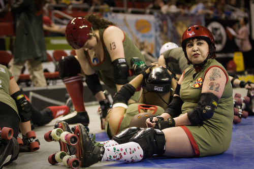 Bout three of the Rat City Rollergirls' fifth season went down on
