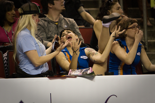 Bout three of the Rat City Rollergirls' fifth season went down on