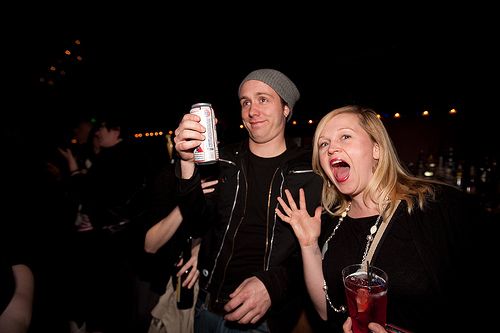 Birthday girl Kim Warnick joined Kurt Bloch and Lulu Gargiulo for a